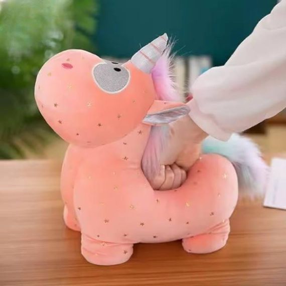 Іграшка м'яка Єдиноріг 40см М 14350 Рожевий