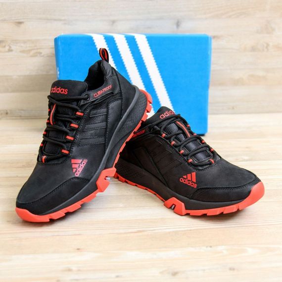 Шкіряні кросівки Adidas Terrex чорні | Зображення 6