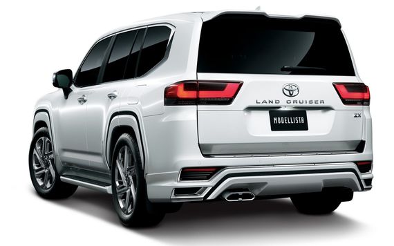 Спойлер Modelista Чорний для Toyota Land Cruiser 300 2021- рр | Зображення 3