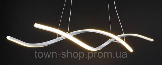 Люстра потолочная LED H18L-1200-wh-k Белый 25-100х14х120 см. | Зображення 6