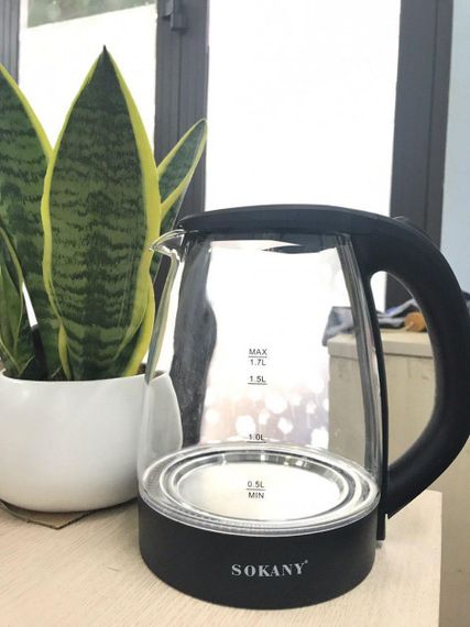 Електрочайник з елегантним скляним виконанням SOKANY SK-SH-1097 (46328-SK-SH-1097_293) | Зображення 2