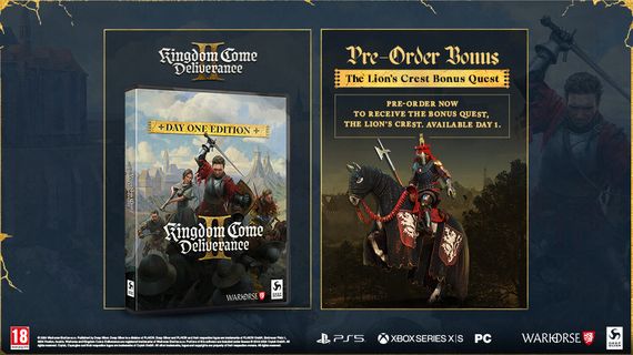 Игра консольная PS5 Kingdom Come: Deliverance 2 Day One Edition 1143932 | Зображення 1
