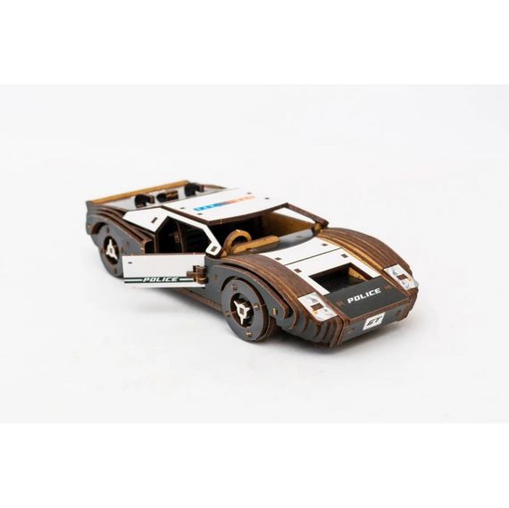 Дерев’яний 3D конструктор Fast car Gt Puz-26916, 164 деталі | Зображення 1