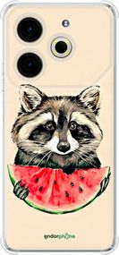 Чохол на Tecno POVA 6 Neo Єнотик з кавуном "4605sp-3753-2448"