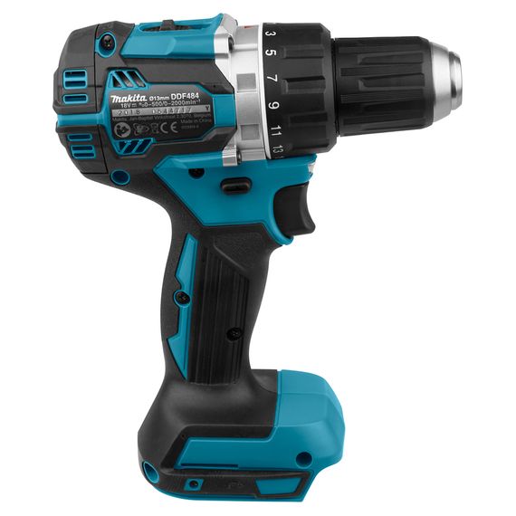 Шурупокрут-дриль акумуляторний Makita DDF484RFJ (54 Нм, 1.5-13 мм, BL, LXT) | Зображення 2