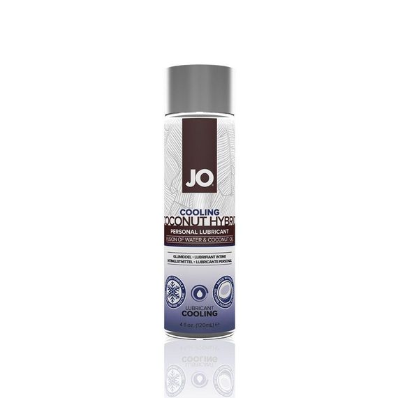 Лубрикант з кокосовою олією System JO SILICONE FREE HYBRID — COOLING 120 мл