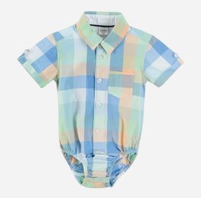 Дитяче боді-сорочка для хлопчика Cool Club 74 см Різнобарвний (0545A)