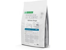Nature's Protection Superior Care White Dogs White Fish All Sizes and Life Stages Сухий корм з білою рибою та рисом для собак усіх розмірів та стадій життя з білою шерстю 10 кг
