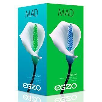 Вибратор на присоске EGZO Ciberskin Stormy Lover sexstyle | Зображення 2