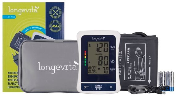 Автоматичний тонометр Longevita BP-1305 (BP-1305) | Зображення 1