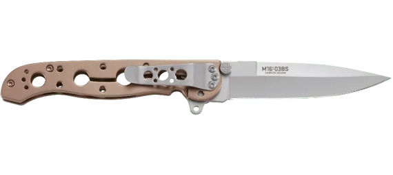 Нож CRKT "M16 BRONZE/SILVER" Тактический нож Армейский нож Карманный нож Военный нож Нож для военных | Зображення 4