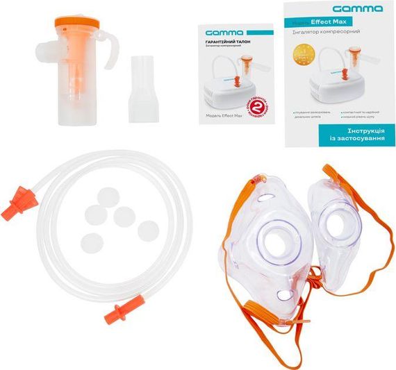 Ингалятор (небулайзер) Gamma Effect Max компрессорный гарантия 2 года | Зображення 5