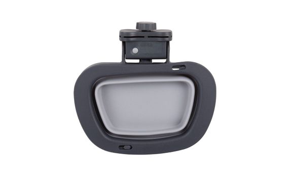 Миска складана з кріпленням на клітину Dexas Collapsible Kennel Bowl, 0.6 л, сіра