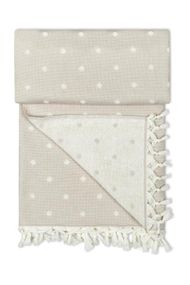 Полотенце пляжное пештемаль Pupilla 90 х 170 см, Poni Bej