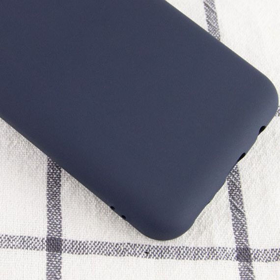 Чохол Silicone Cover Case Logo для Samsung A12 Blue | Зображення 1