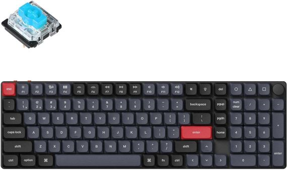 Клавиатура механическая Keychron K17 100Key K17P-H2-UA