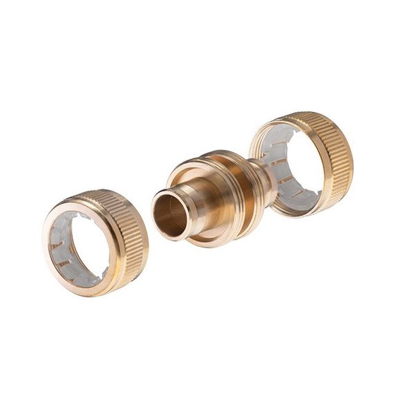 Муфта латунна ремонтно-з'єднувальна для шланга 3/4" STORM INTERTOOL GE-12141 | Зображення 1