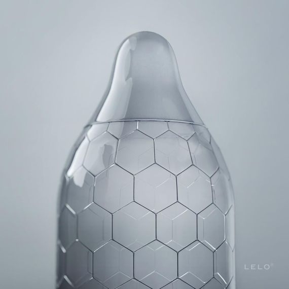 Презервативы LELO HEX Condoms Original 3 Pack, тонкие и суперпрочные Sex Aura | Зображення 1