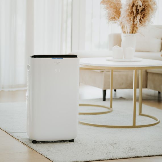 Осушувач повітря Adler AD 7863 з очищувачем 2-в-1, 25 л/добу, HEPA H13, 6,5 л | Зображення 8