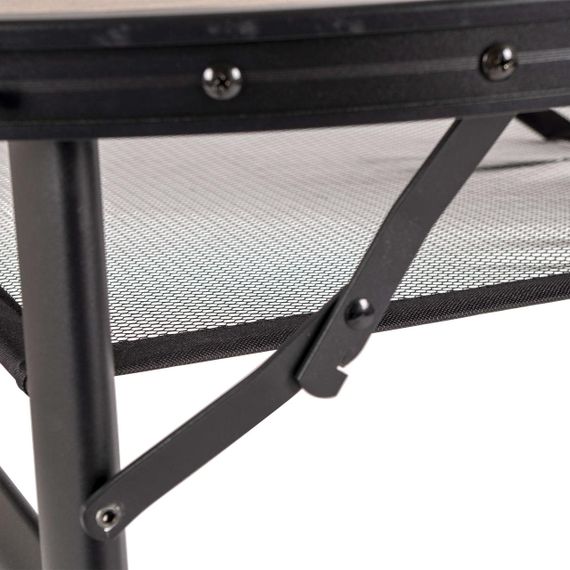 Стіл Bo-Camp Woodbine Oval 150x80 cm Black/Wood look (1404230) | Зображення 7