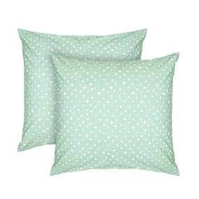 Набір наволочок Home Line 64727 Україна 70x70  Бавовна Білий, Зелений