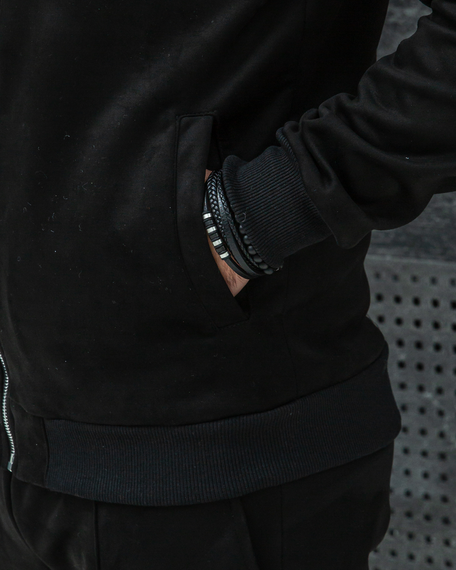 Комплект замш чёрный S M | Зображення 6