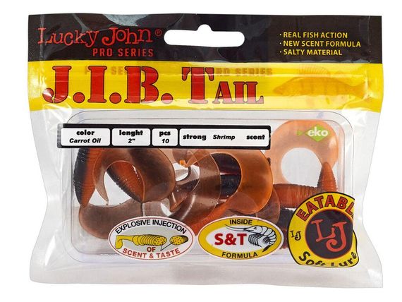 Твистер 2" LJ Лаки Джон J.I.B. Tail 122-T28 | Зображення 1