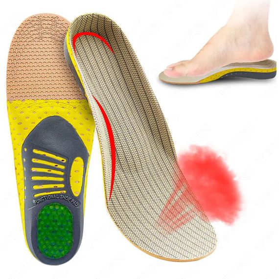 Ортопедичні устілки для взуття від плоскостопості, 41-46р / Універсальні обрізні устілки