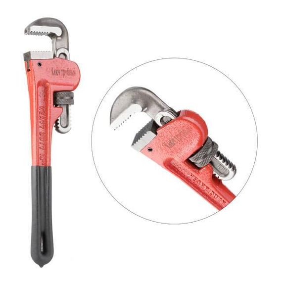 Ключ трубний "Stillson" INTERTOOL HT-01811 | Зображення 1