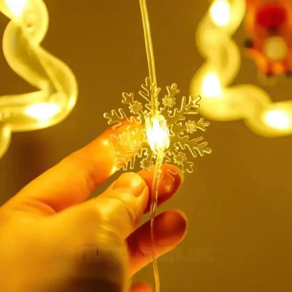 Гірлянда-штора Сіточка LED освітлення XPRO 3м (234569367_328) | Зображення 7