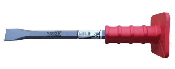 Зубило каменяра VIROK з гумовою ручкою 200 мм VR-03V120