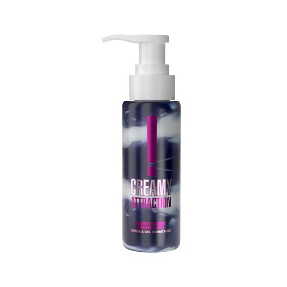 Зволожувальний крем-гель 2в1 Intt Creamy Attraction Blackberry 100мл для всього тіла, смак ожини sexstyle