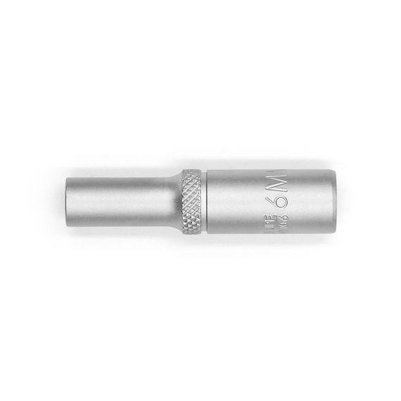 Головка торцева шестигранна, 1/4IN, подовжена, SW6, RED STRIPE | Зображення 1