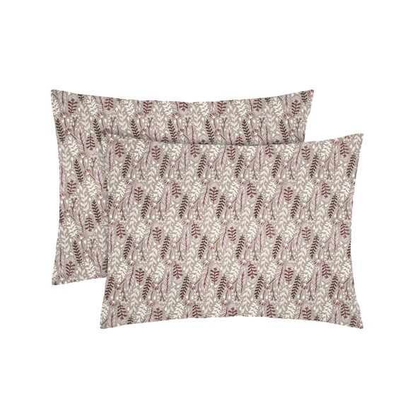 Набір наволочок Home Line 64938 Україна 50x70  Бавовна Рожевий, Сірий