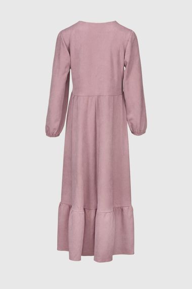Сукня однотонна жіноча On me 2329 2XL Бузковий (2000990735737D) shop (2000990735737) | Зображення 8