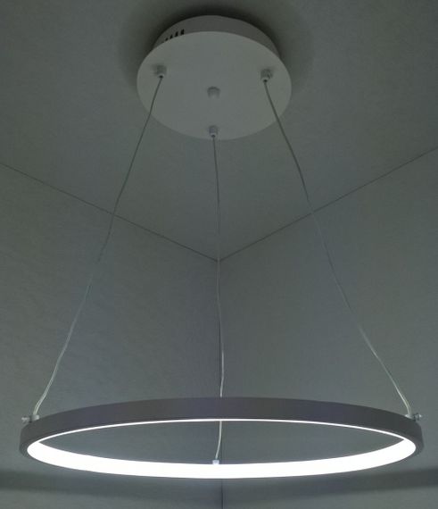 Люстра світлодіодна підвісна LED світильник для квартири на стелю лед 25532 Білий 15-100х40х40 см.