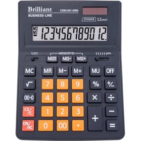 Калькулятор Brilliant CDB1201-BK (CDB1201-ORN)
