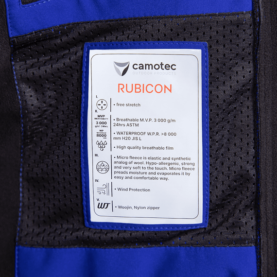 Куртка Rubicon SoftShell Синя (7493), L | Зображення 8