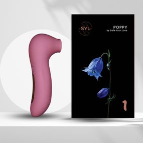 Вакуумний стимулятор SYL POPPY – твій секретний ключ до насолоди!, ROSE, ROSE