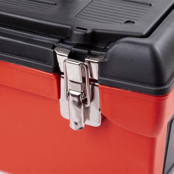 Ящик для інструментів з металевими замками 16" 396*216*164 мм INTERTOOL BX-1116 | Зображення 2