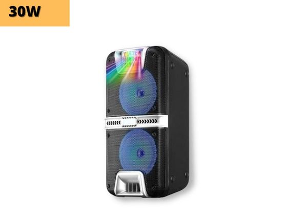 Портативная колонка XPRO HS-TD0699 чемодан  30Вт, USB, SD, FM радио, Bluetooth, 1 микрофон, ДУ (MER-15694) | Зображення 1