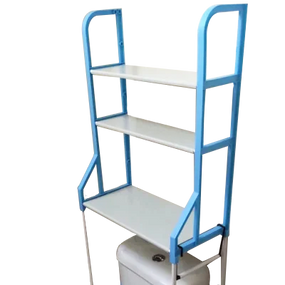 Полиця-стелаж для унітазу Блакитна