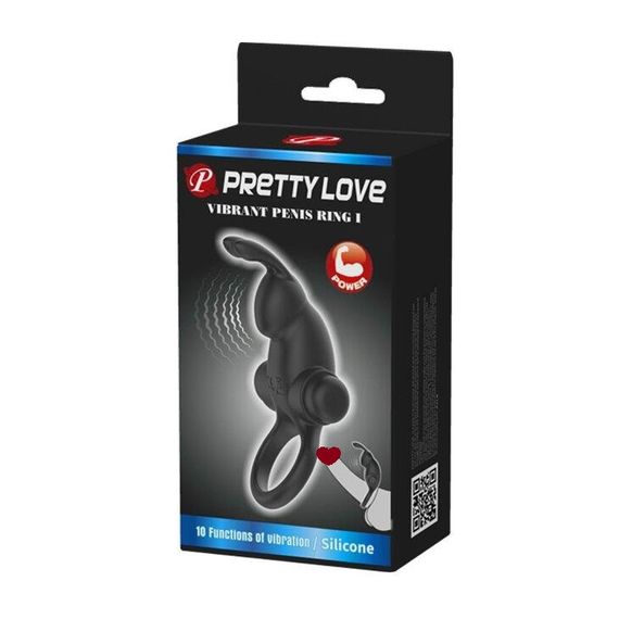Кільце ерекційне серії Pretty Love "Vibrant penis ring I" BI-210204 Sex Aura