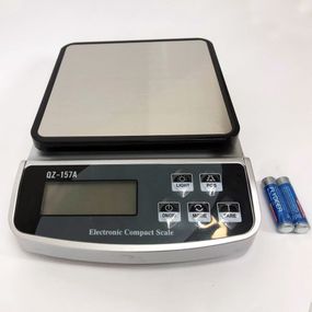 Компактные кухонные весы для удобства приготовления пищи QZ-157A 10кг (1г), Простые HX-341 кухонные весы