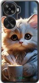 Чохол на Huawei nova 12 SE /  nova 11 SE Білий кіт "5646u-3730-2448"