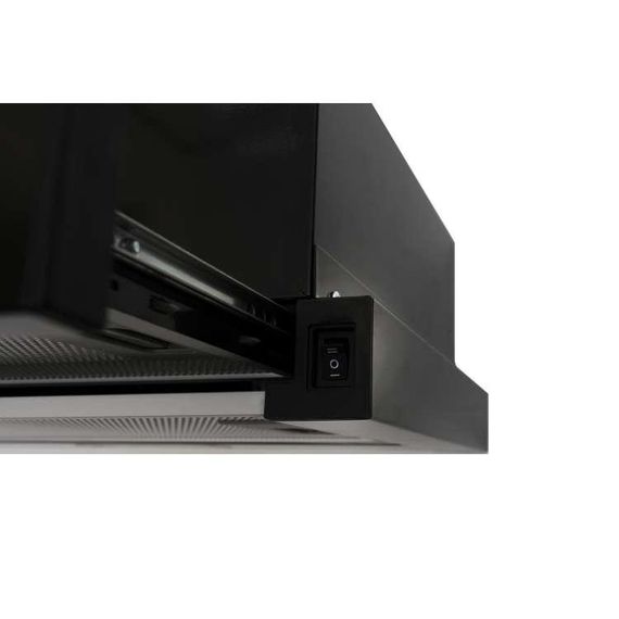 Вытяжка телескопическая VENTOLUX GARDA 50 BK (500) LED черная 50 см | Зображення 2