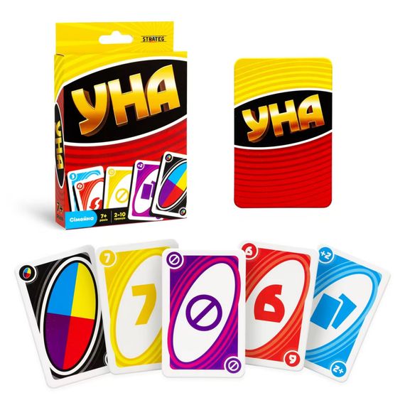 Карткова настільна гра «УНА classic» 30447 українською мовою | Зображення 1