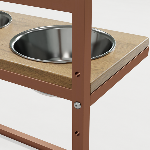 Миски на регульованій підставці для великих собак Hollky Flex L (2 × 1.8 л) FL-502850-GLNT | Зображення 5