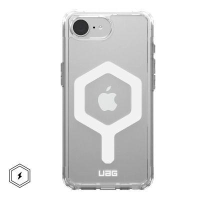 Чехол для мобильного телефона UAG iPhone 16E (4th Gen, 2025), Plyo MagSafe, Ice/White (114501114341)
