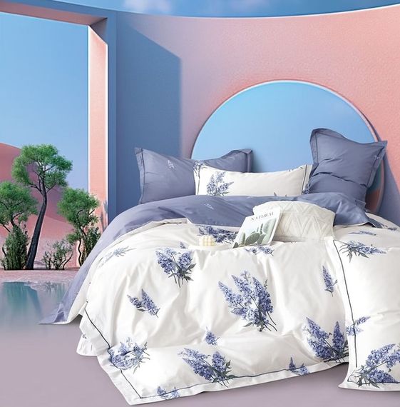 Комплект постільної білизни Soho Євро Studio 200х230 см Lavander